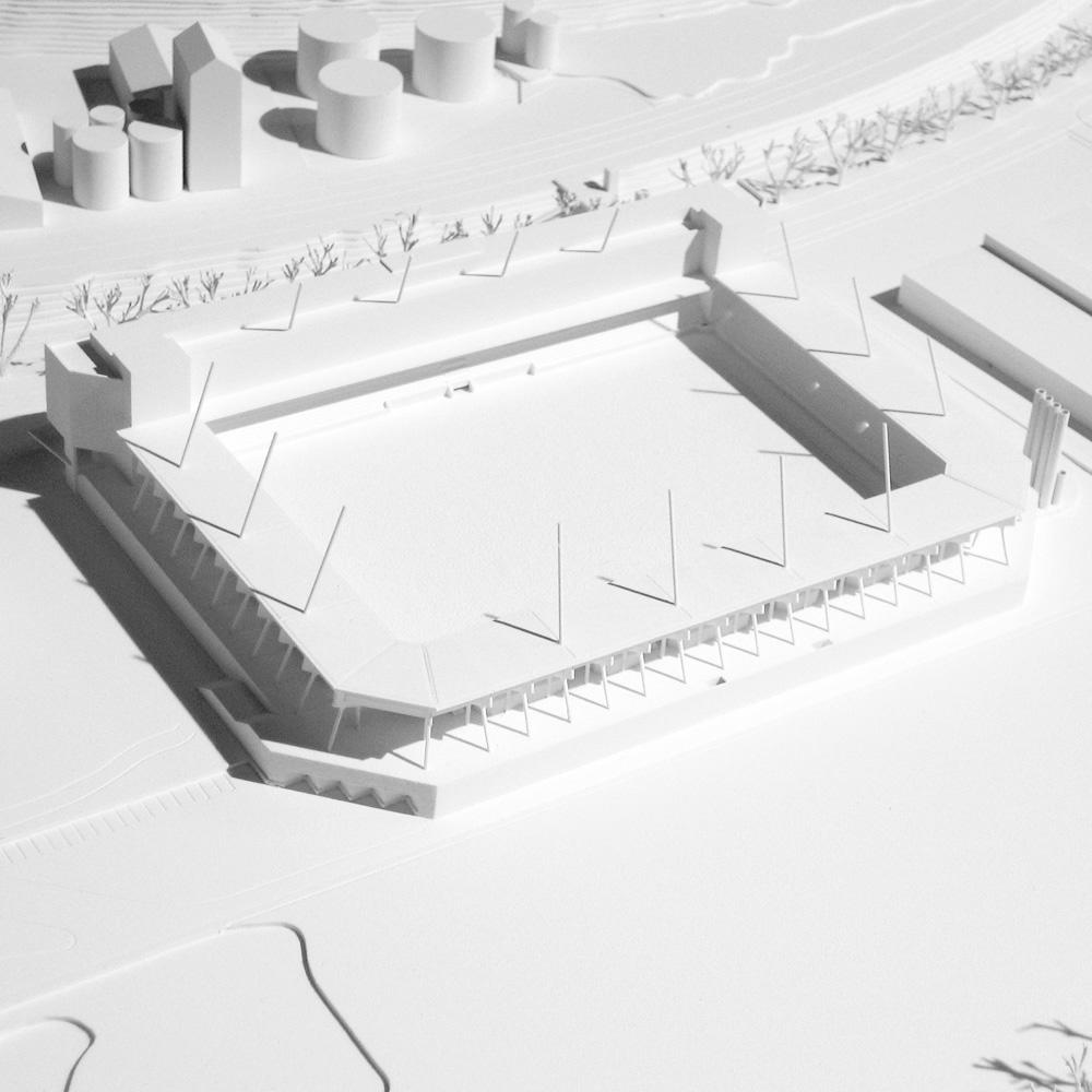 FCS-Park Modell Gesamtansicht